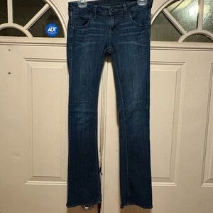 Simply Vera Vera Wang Dark Blue Boot Cut Jeans